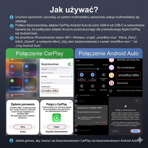 Bezprzewodowy Adapter Samochodowy DriveFlow™