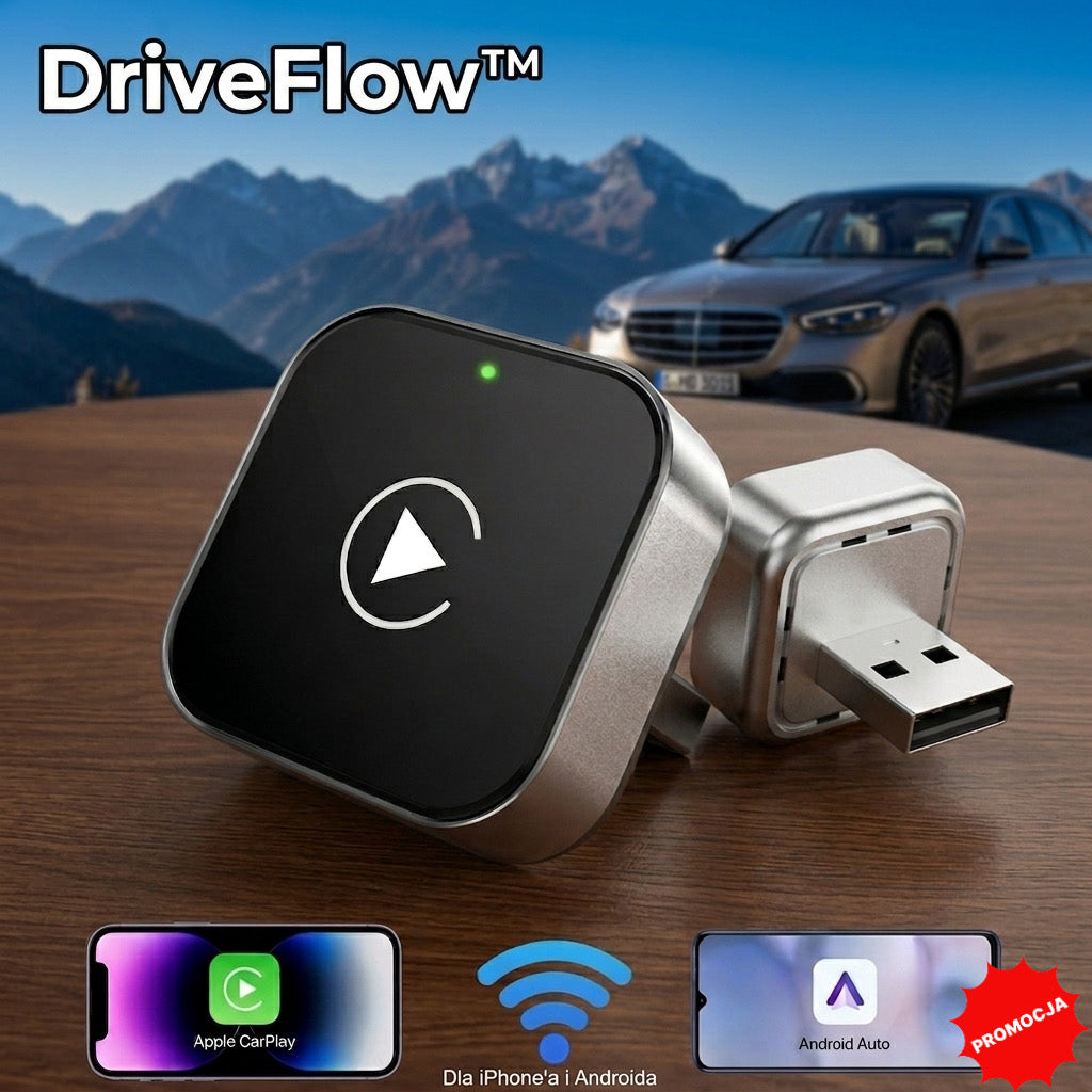 Bezprzewodowy Adapter Samochodowy DriveFlow™